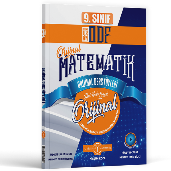ORİJİNAL 09.SINIF MATEMATİK ODF-KDT SETİ - 24-25